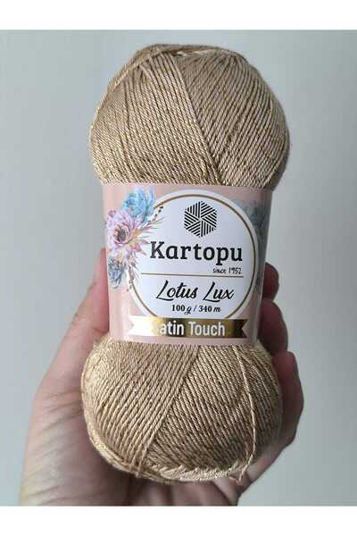 Kartopu Lotus Lux Simli K837 Gold (Ten) Lot 73924