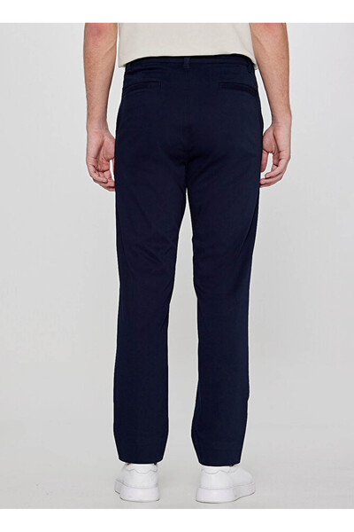 Lee Navy Blue Men's Slim Fit Chino Trousers L2610076410 Navy Blue Chino Trousers