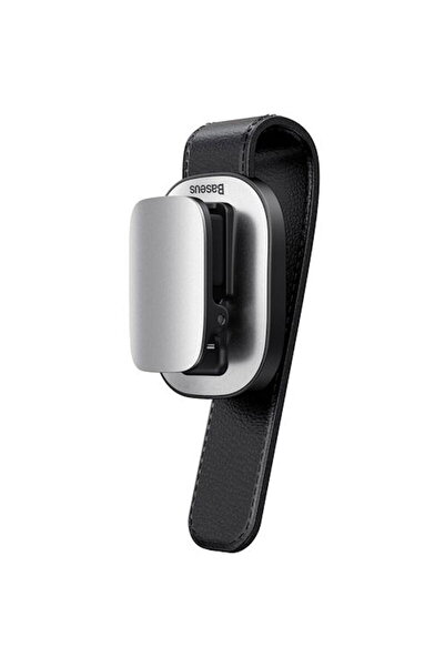 Baseus Car holder for glasses Platinum, with clip, silver
