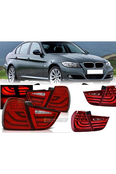 X POWER TUNİNG BMW E90 2009-2012 3.SERİ LCİ KIRMIZI LEDLİ ARKA STOP LAMBASI