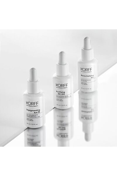 korff NC-DG Purifying Facial Serum, reduces sebum, pores & impurities, balanc...