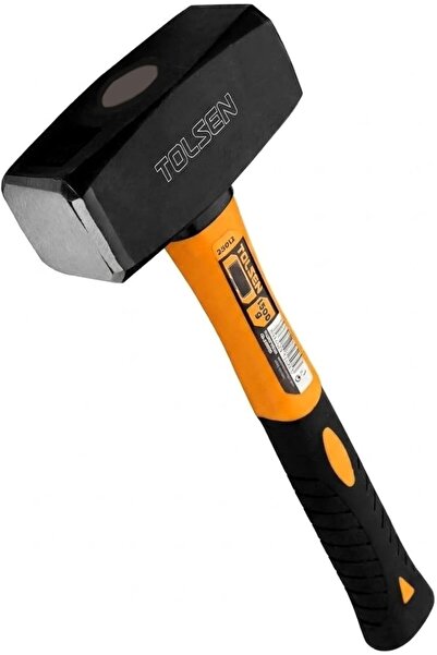 TOLSEN Stoning Hammer 1500g Heavy Duty Striking Tool for Masonry, Stone Break...