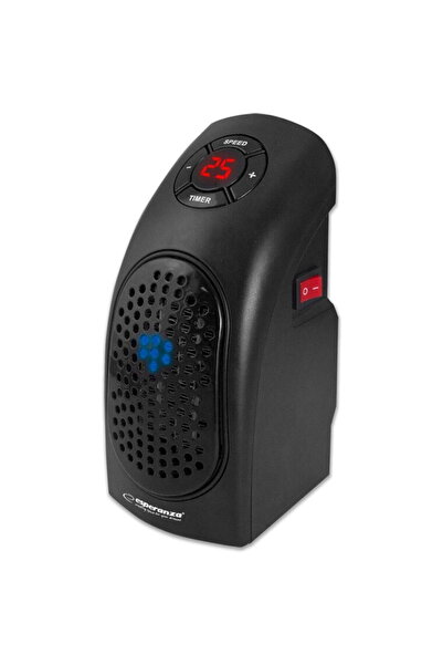 ESPERANZA Încălzitor ceramic 400W KALAHARI, Negru