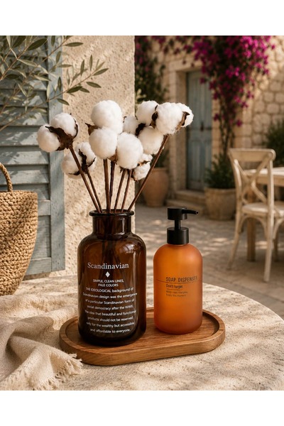 BUCOLIC Solea Amber Decoration Set – Bathroom & Kitchen