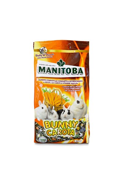 Manitoba Bunny Carota Τροφή για Μίνι Κουνέλια 1kg