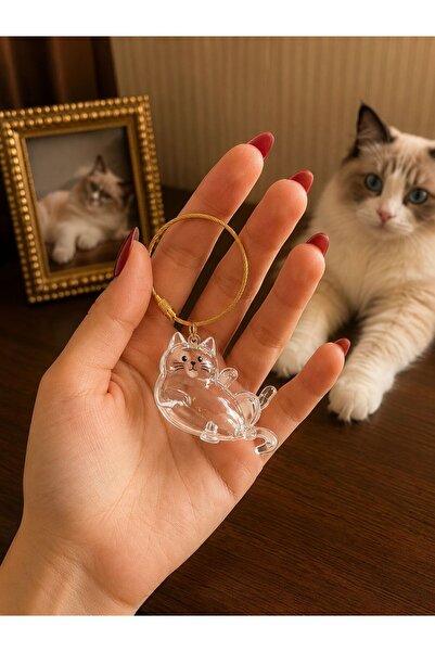 Pawellia Kedi ve Köpek Tüy Saklama Anahtarlığı