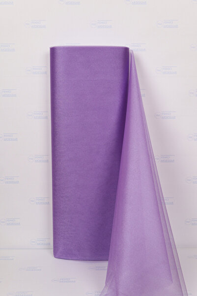 YENİCİ 50 Meters of Top Crystal Tulle Fabric, Width 3 Meters (Engagement Bund...