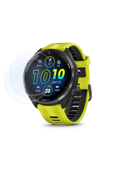 Phonextra واقي شاشة نانو 9H متوافق مع جهاز Garmin Forerunner 965 مقاس 47 ملم،...
