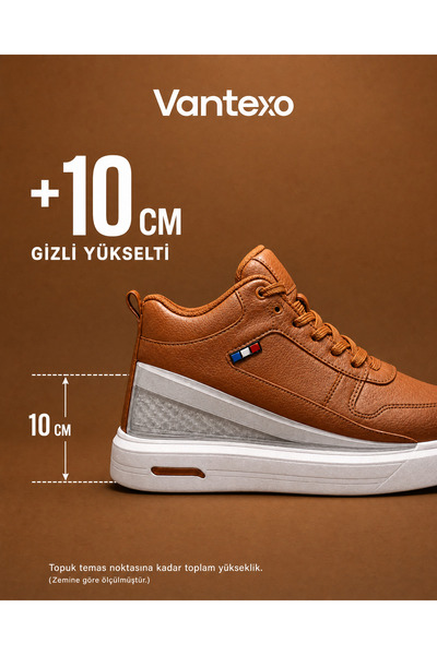 VANTEXO Prime Lift X10 – +10 CM Gizli Yükselti Premium Sneaker