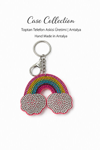 Case collection Stone Charm Keychain Ornament Bag Accessory