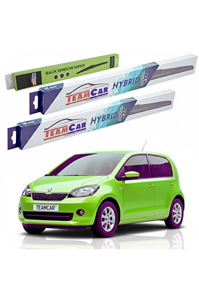 TEAMCAR Σκόντα Σίτιγκο 2011-2012 Υαλοκαθαριστήρες |   Εμπρός και Πίσω Υβριδικ...