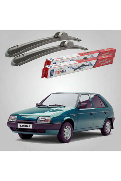 TEAMCAR Skoda Favorit 781 1988-1994 Ștergătoare de parbriz |   Set plat front...