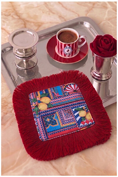 nunuteks evinizi renklendirin Șervețel de prezentare din material textil maro...