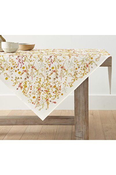 OEM Tablecloth with leaves, flowers, and plants, 85x85 cm