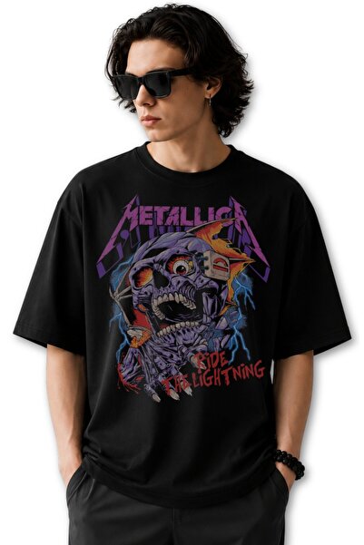 Fuddy Moda Μπλουζάκι Unisex Metallica με στάμπα "Ride The Light", με λαιμόκοψ...