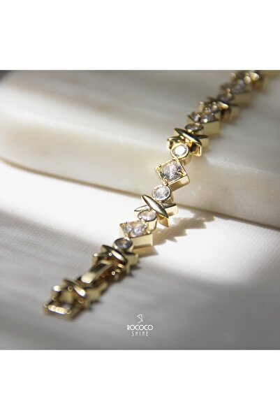 Rococo Shine Premium Seri Taşlı Bileklik