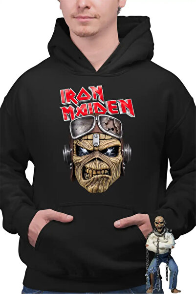 OEM Hanorac Barbati Iron Maiden Biker Heavy Metal