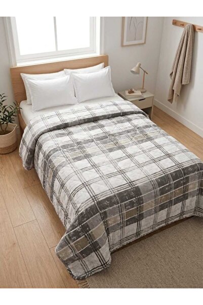MORRİVAL Double Bedding, King Size 195X230, Multi-Purpose Quilted Pique, Fibe...