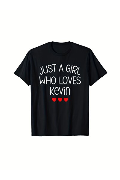 Sovae تي شيرت نسائي برسومات "People Who Love Kevin"