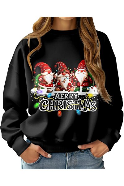 Other Fanient Women's Christmas Sweatshirt, Long Sleeve, Crew Neck, Christmas...