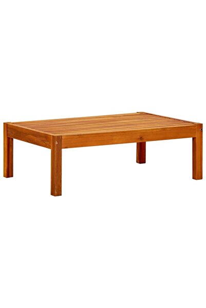 vidaxl Garden table, 85x57x29 cm, solid acacia wood