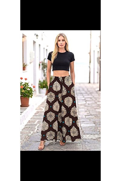 NET Boutique Beli lastikli cepli etek pantolon 36 bedenden 46 uyumlu
