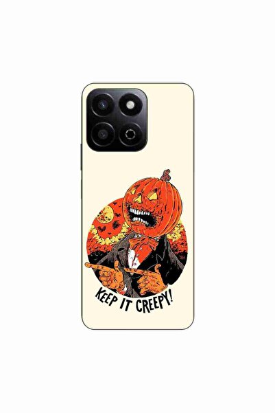 OEM Husa compatibila cu Honor 200 Smart Silicon Gel Tpu Model Halloween Keep ...