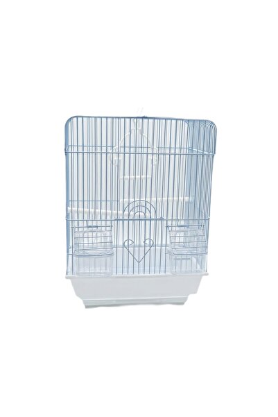 Seven Bird Flat Roof Bird Cage 51*32*30 cm