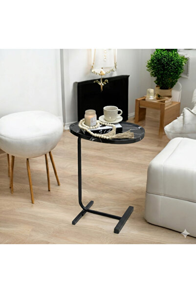 IconStore Single Coffee Table Wood-Metal 30X45-60Cm