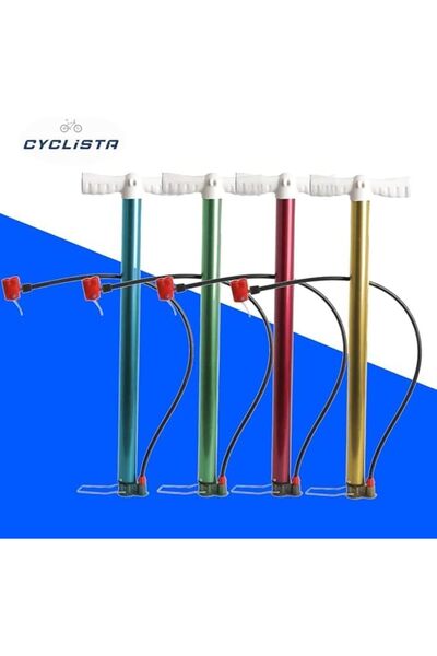 Generic Portable Tire Inflator for Bicycles and Scooters, Handheld Floor Tire...
