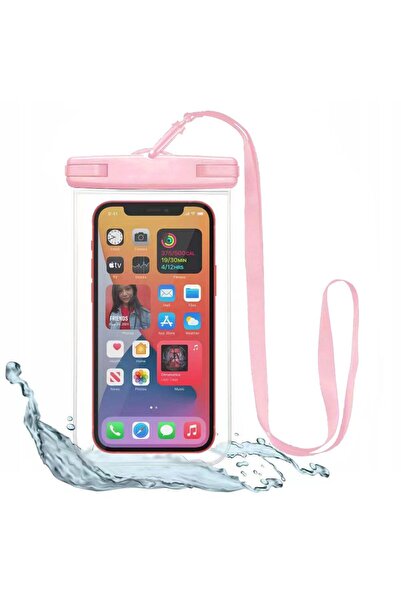 Tech-Protect Husă universală impermeabilă IPX8 pentru telefon, 6.9 inci, roz