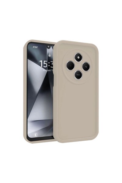 OEM Xiaomi Redmi 14C Case Viera Silicone - Cream