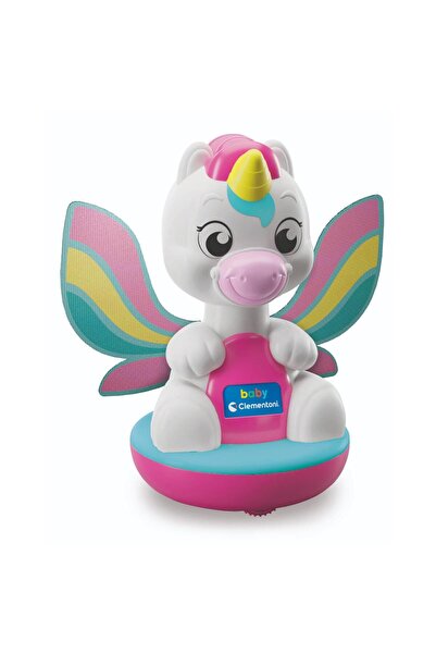 CLEMENTONI Jucarie bebelusi, Baby, Spin&Dream, Unicorn si Dragon