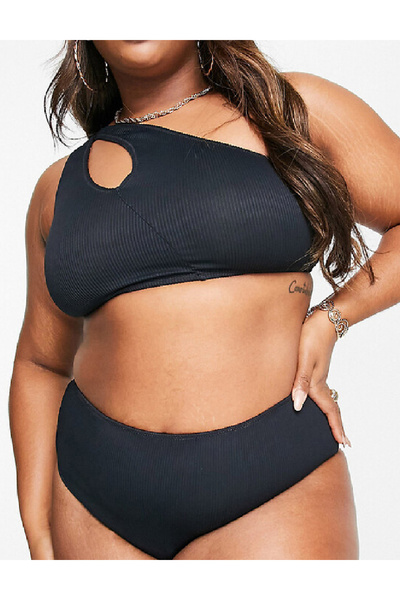Evendi Reversible swim bra, Black/Brown