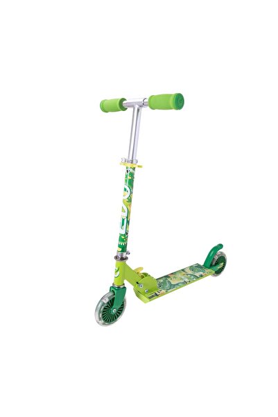 Evo Trotineta cu 2 roti, Evo, Light Up Inline Scooter, Dinozauri
