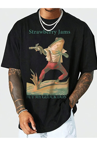 Blueno YO Men's Strawberry Jam Pattern T-shirt