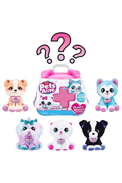 Pets Alive Sesli Hasta Köpeğim Peluş Sürpriz Paket PEL15000