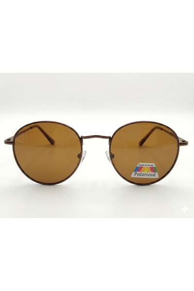 Bay Emir Po-244 Round Polarized Uv400 Metal Series Men's Sunglasses 50*20*135