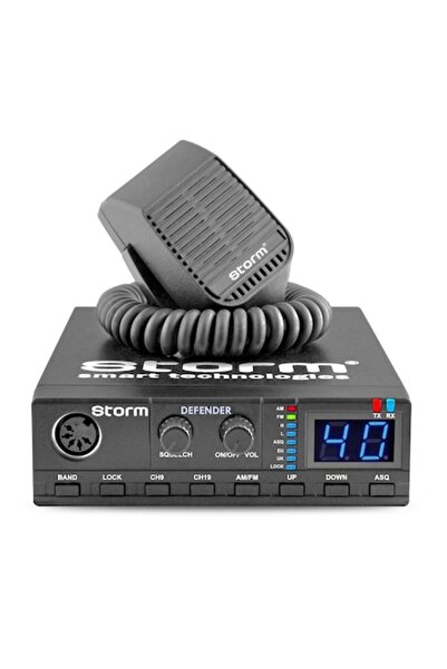 Storm CB Radio Defender II station, 4W, 135 MSR channels