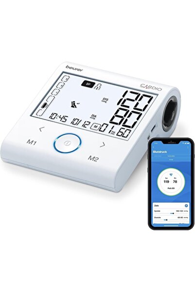 Beurer Tensiometru cardio BM 96 cu funcție ECG, măsurarea tensiunii arteriale...