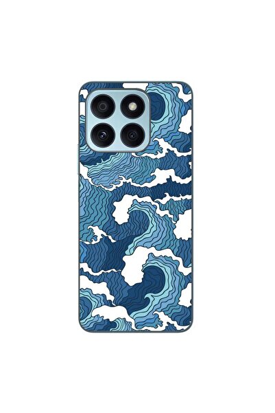 OEM Husa compatibila cu Honor X8b Silicon Gel Tpu Model Crazy Waves