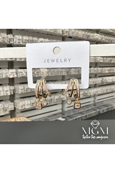 atastore2017 Zircon Stone Earrings