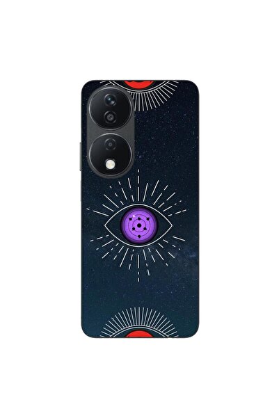 OEM Case compatible with Honor X7b Silicon Gel Tpu Pattern Tomoe Rinnegan Eye