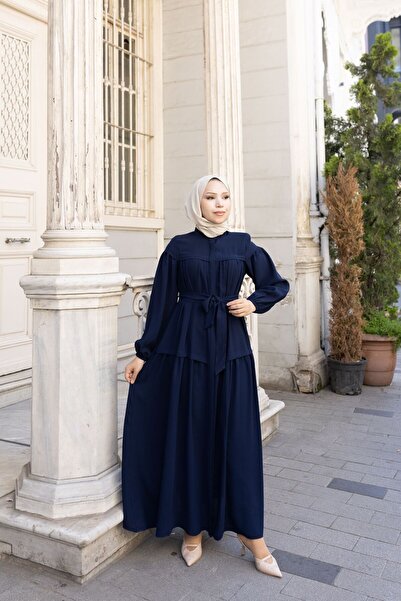 GÖZDE GİYİM Dress with Buttons Casual
