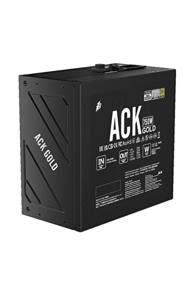 1ST PLAYER 1stPlayer® 750W PC power supply, 80 PLUS® Gold and Cybenetics Gold...