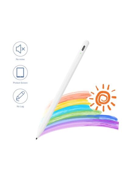 DAMUR Active Stylus Pen for Apple iPad Type C Charging, High Precision, Palm ...