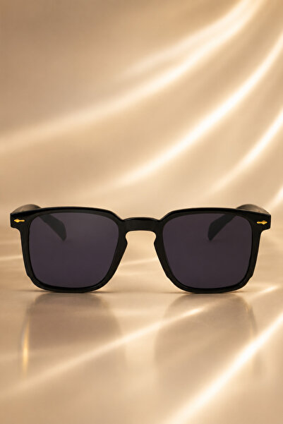 OptiBest Noctivus Unisex Sunglasses Black Square Frame Smoked Glass Uv400 Pro...