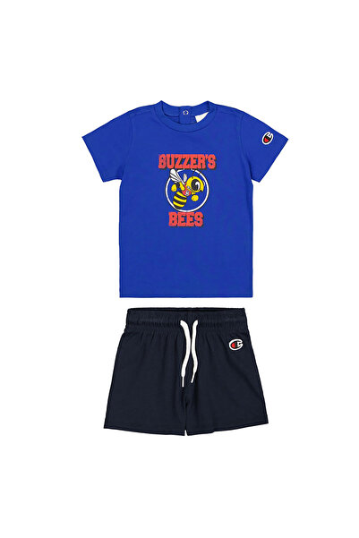 Champion طقم تي شيرت وشورت للأطفال 307013-BS008