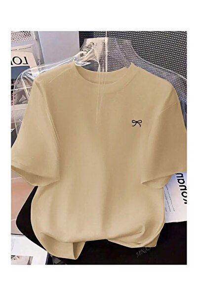 valeriae Tricou cu mânecă scurtă, croială lejeră, premium, cu imprimeu special