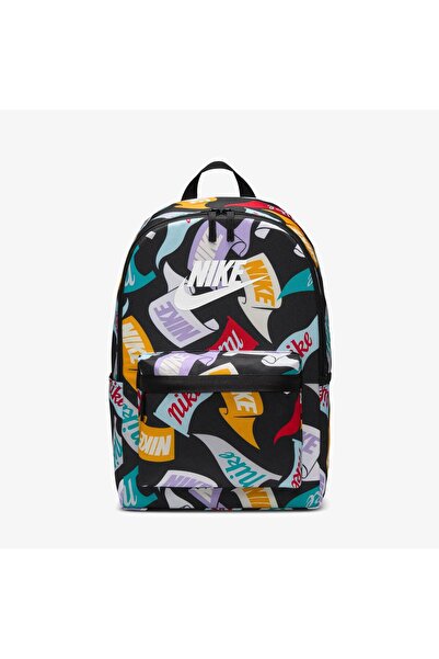 Nike Çanta Sırt Çantası NK HERITAGE BKPK- Cok Renkli Unisex Okul Çantası